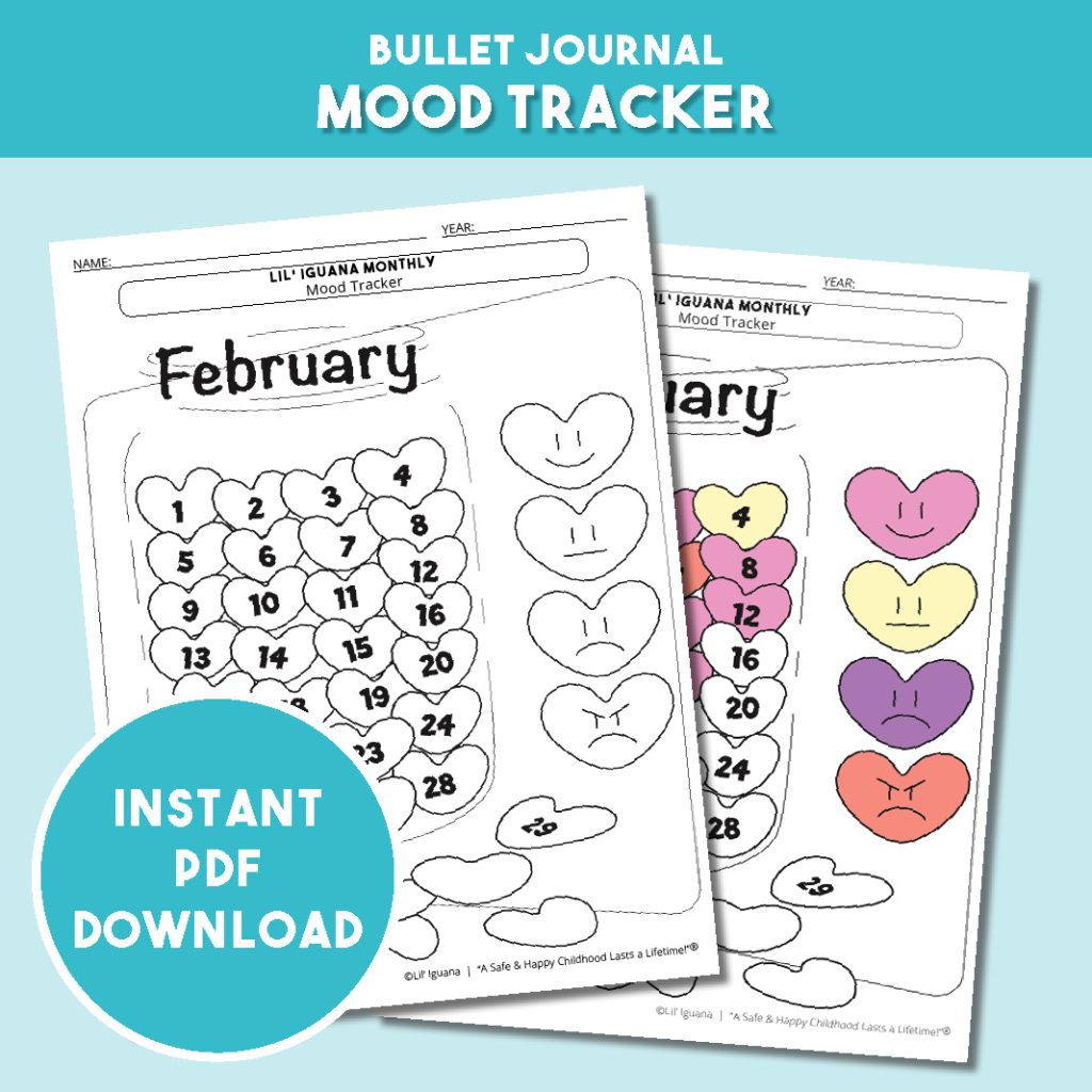 February Mood Tracker