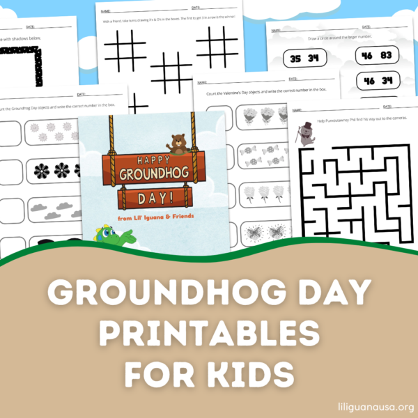 Groundhog Day Printable Activity - Digital Bundle